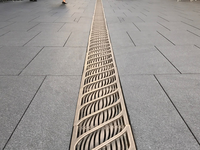 Custom Emerdyn Drain Grate Cast Bronze - Lend Lease, Barangaroo 2.JPG